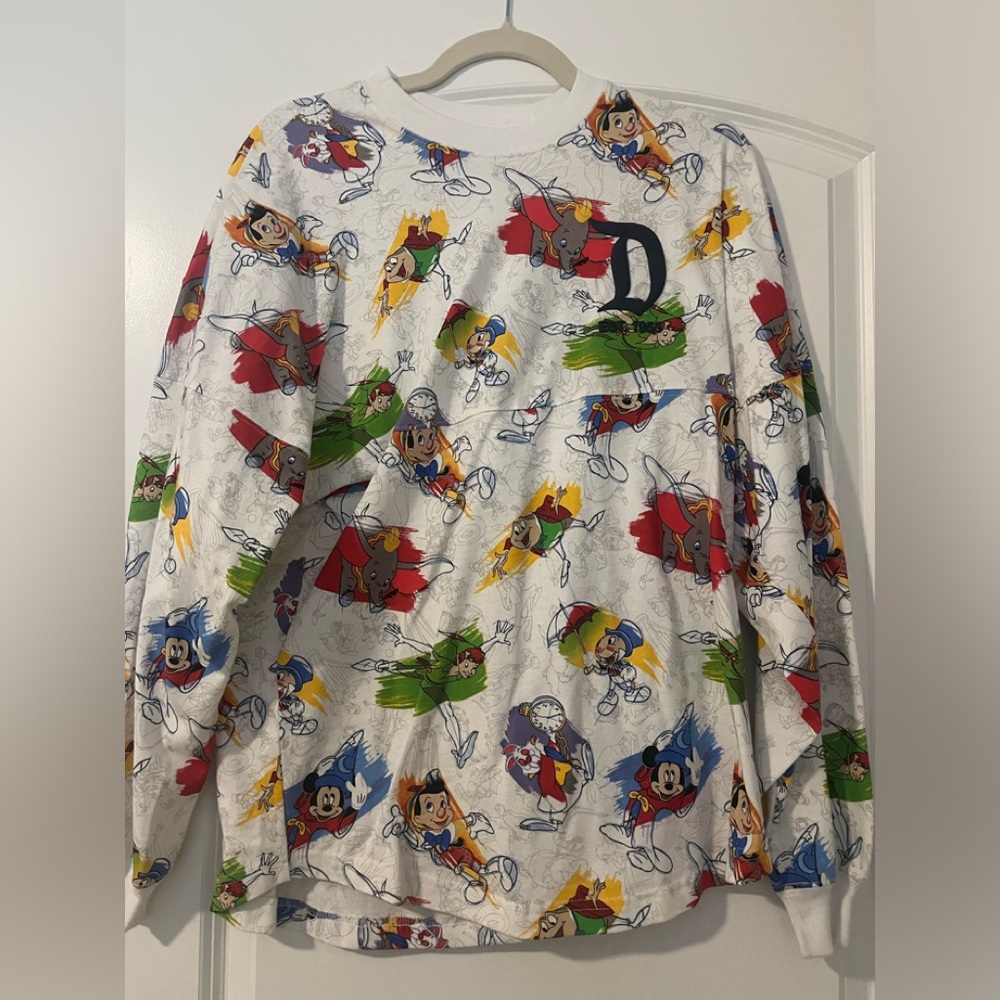 Retro characters Disneyland spirit jersey